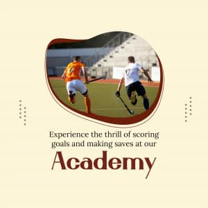 Hockey Academies flyer