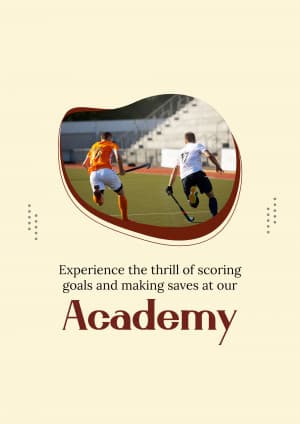 Hockey Academies template