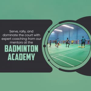 Badminton Academies banner