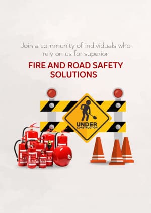 Road Safety Products business template