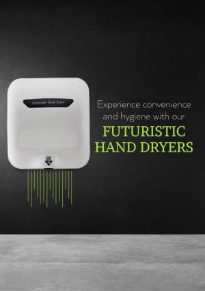 Hand Dryer business banner