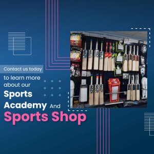 Sports Shop business post