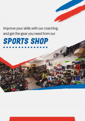 Sports Shop banner