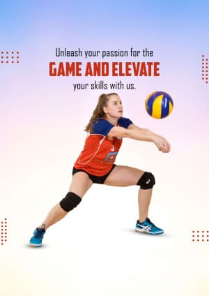 Volleyball Academies template