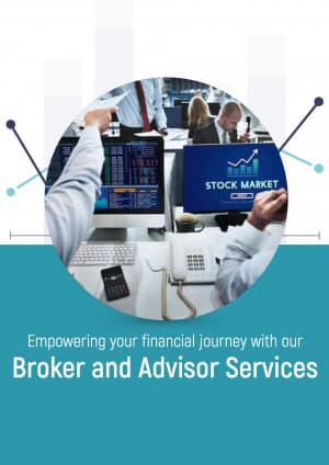 Broker & Advisor promotional post