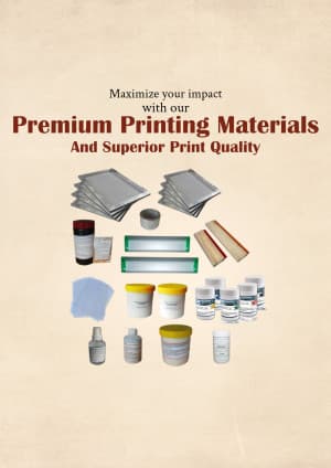 Printing Material video