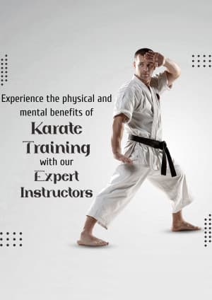 Karate Academies business post