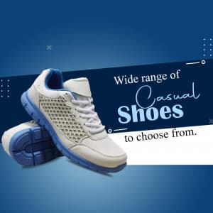 Casual Shoes marketing poster