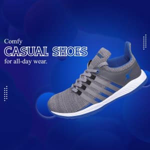 Casual Shoes marketing post