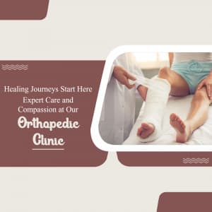 Orthopedic promotional template