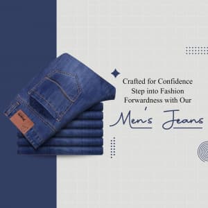 Men Jeans business post