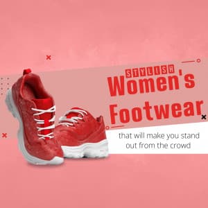 Women's Footwear business template