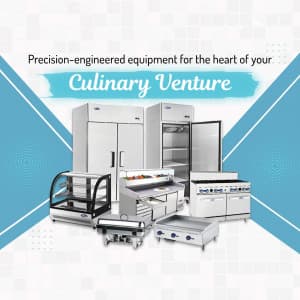 Commercial kitchen Equipment promotional post