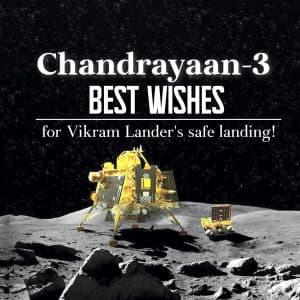Chandrayaan-3 Moon Landing facebook ad banner