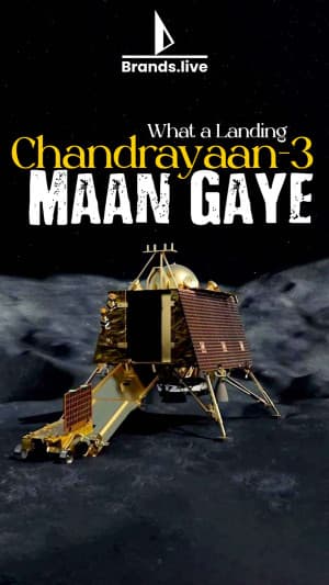 Chandrayaan 3 Land Successfully Story banner