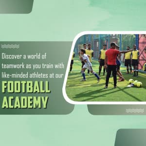 Football Academies marketing post
