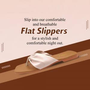 Flat Slipper business flyer