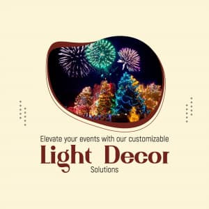 Light Decoration flyer