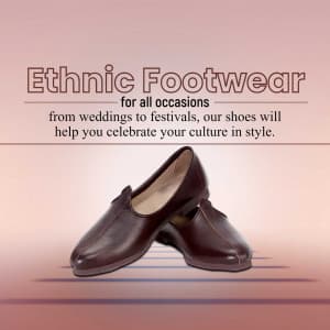 Ethnic Footwere flyer