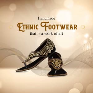Ethnic Footwere promotional poster