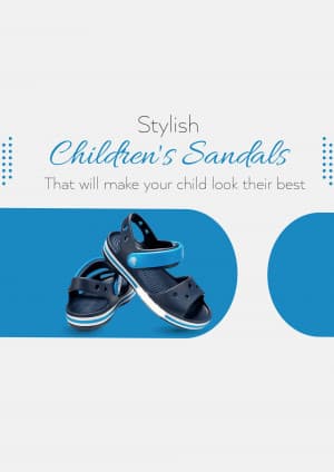 Children Sandals business video