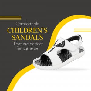 Children Sandals business flyer