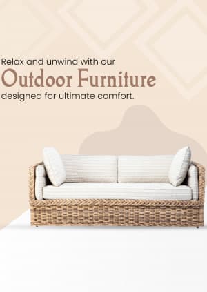 Outdoor Furniture business banner