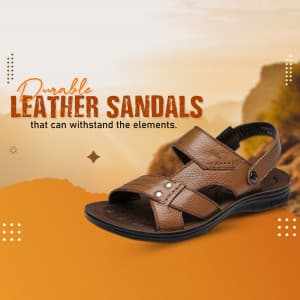 Leather Sandals marketing post