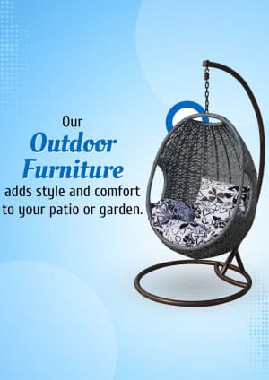 Outdoor Furniture business template