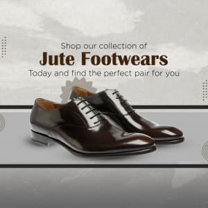 Jute Footwears business template