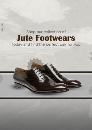 Jute Footwears business post