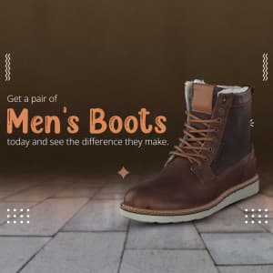 Men Boots business post