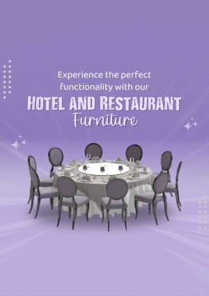Hotel & Restaurant Furniture facebook banner