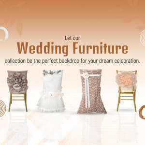 Wedding Furniture marketing post