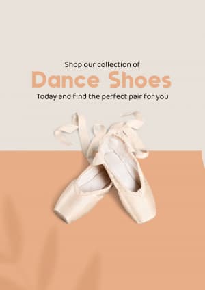 Dance Shoes marketing poster