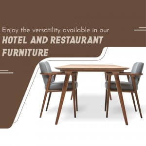 Hotel & Restaurant Furniture facebook ad