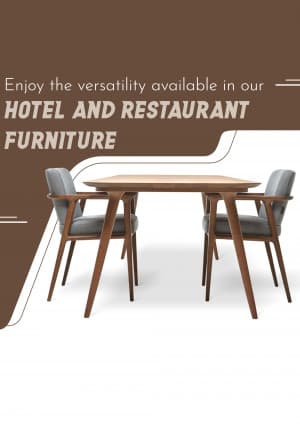 Hotel & Restaurant Furniture instagram post