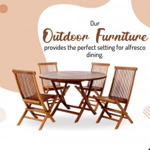 Outdoor Furniture business post