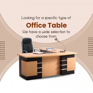 Office Table facebook ad