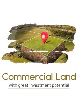 Land business banner