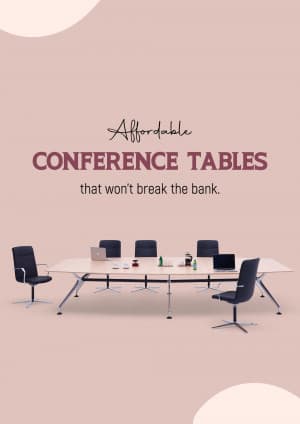 Conference Table facebook ad