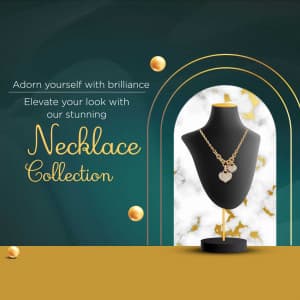 Necklace business banner