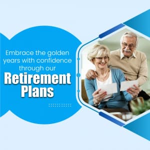 Retirement Plan promotional template