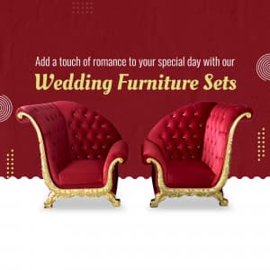 Wedding Furniture flyer