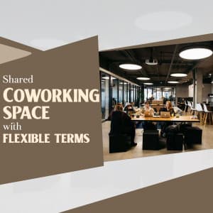 Co Working Space business banner