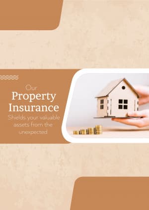 Property insurance business flyer