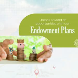 Endowment Plan business flyer