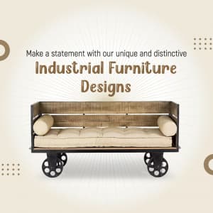 Industrial Furniture business flyer