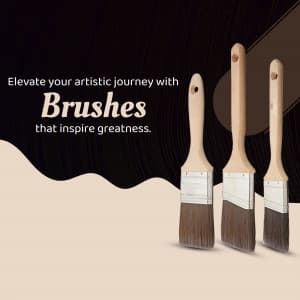 Brush business post