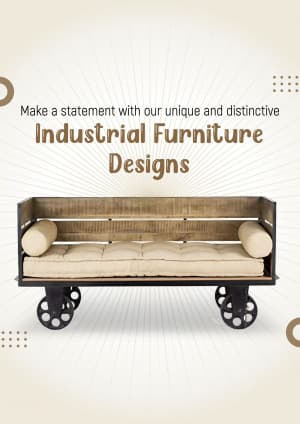 Industrial Furniture business template
